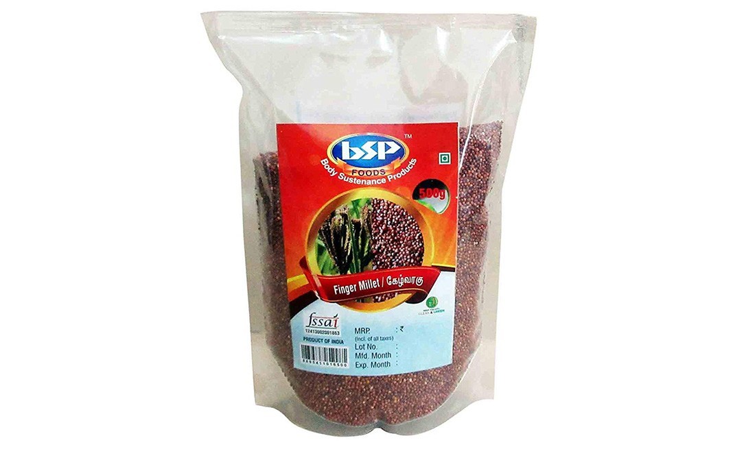 BSP Foods Finger Millet    Pack  500 grams